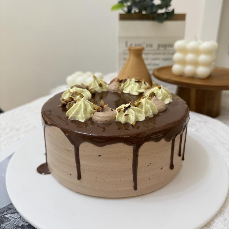 開心果可可戚風